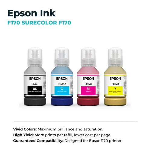 Impresora Sublimación Epson Surecolor F170 + Papel sublimación 100 hojas + 1 cinta térmica - ENVÍO GRATIS