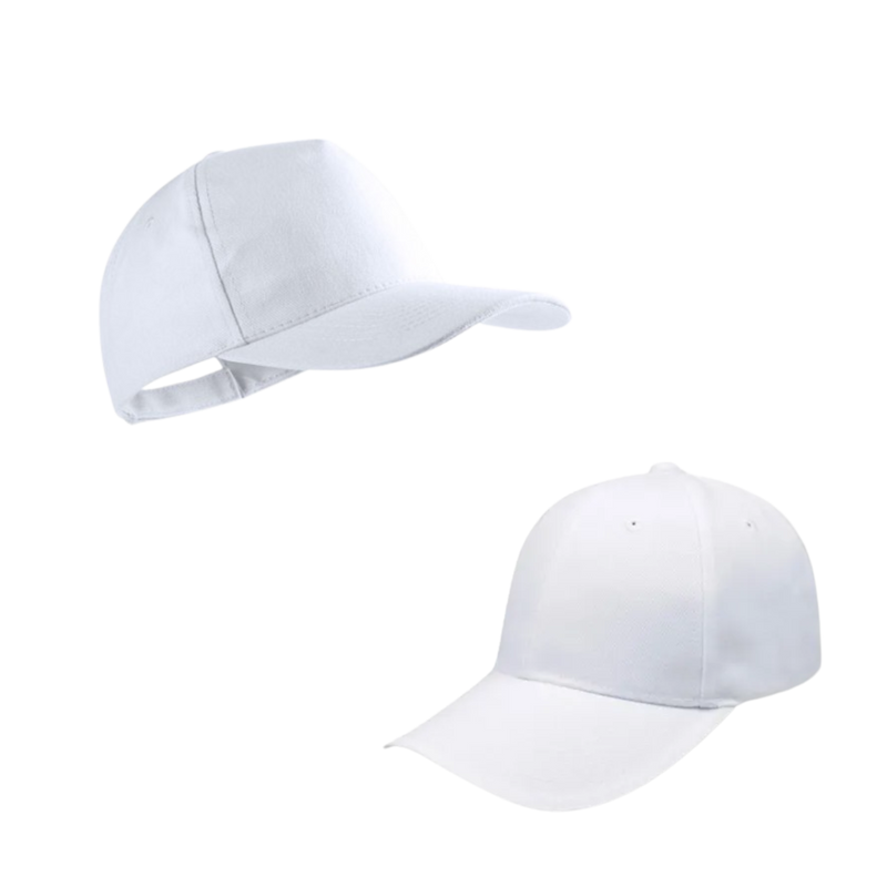 Gorra de algodòn Blanca