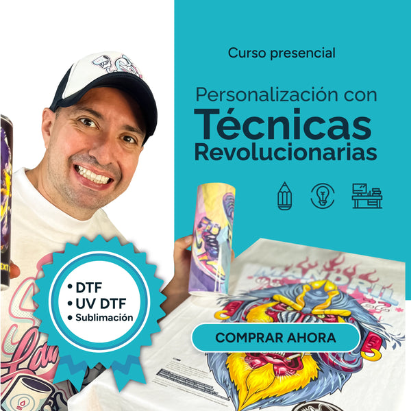 Personalización con Técnicas Revolucionarias Sublimación - DTF - UV DTF