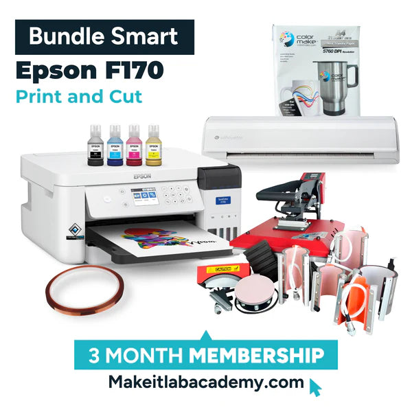 Bundle Smart Epson F170 Impresión y Corte