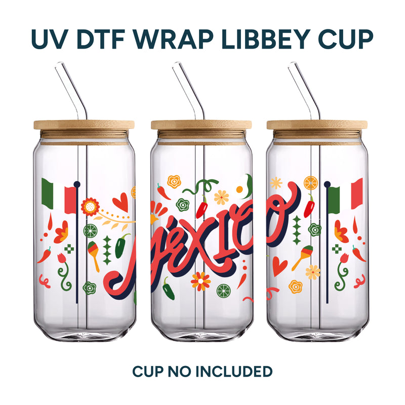 UV DTF WRAP - Día de la Independencia México 1