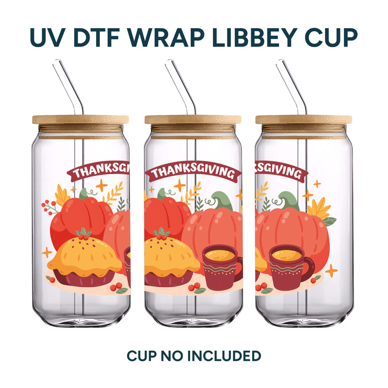 UV DTF WRAP - Thanksgiving 1