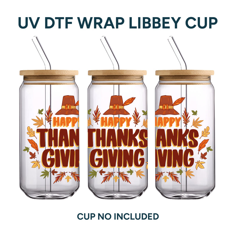 UV DTF WRAP - Thanksgiving 6