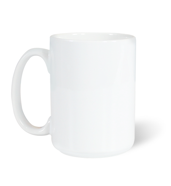 Taza Blanca de 15 Oz