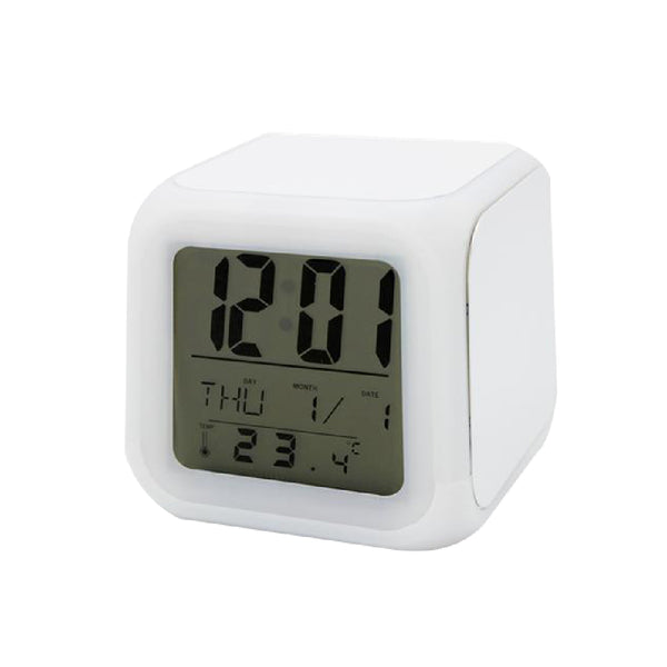 Reloj despertador con led para sublimar
