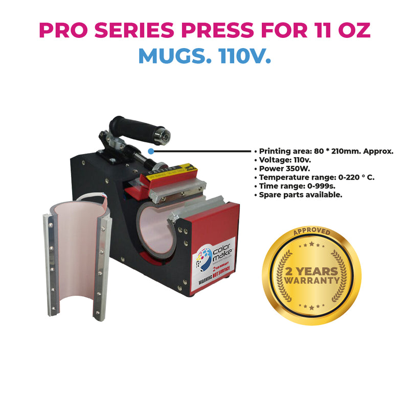 Prensa Serie Pro para tazas de 11 Oz